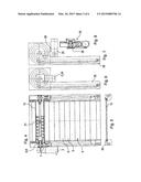 WEIGHT COMPENSATION DEVICE OF A LIFTING DOOR WITH AT LEAST ONE COMPRESSION     SPRING diagram and image