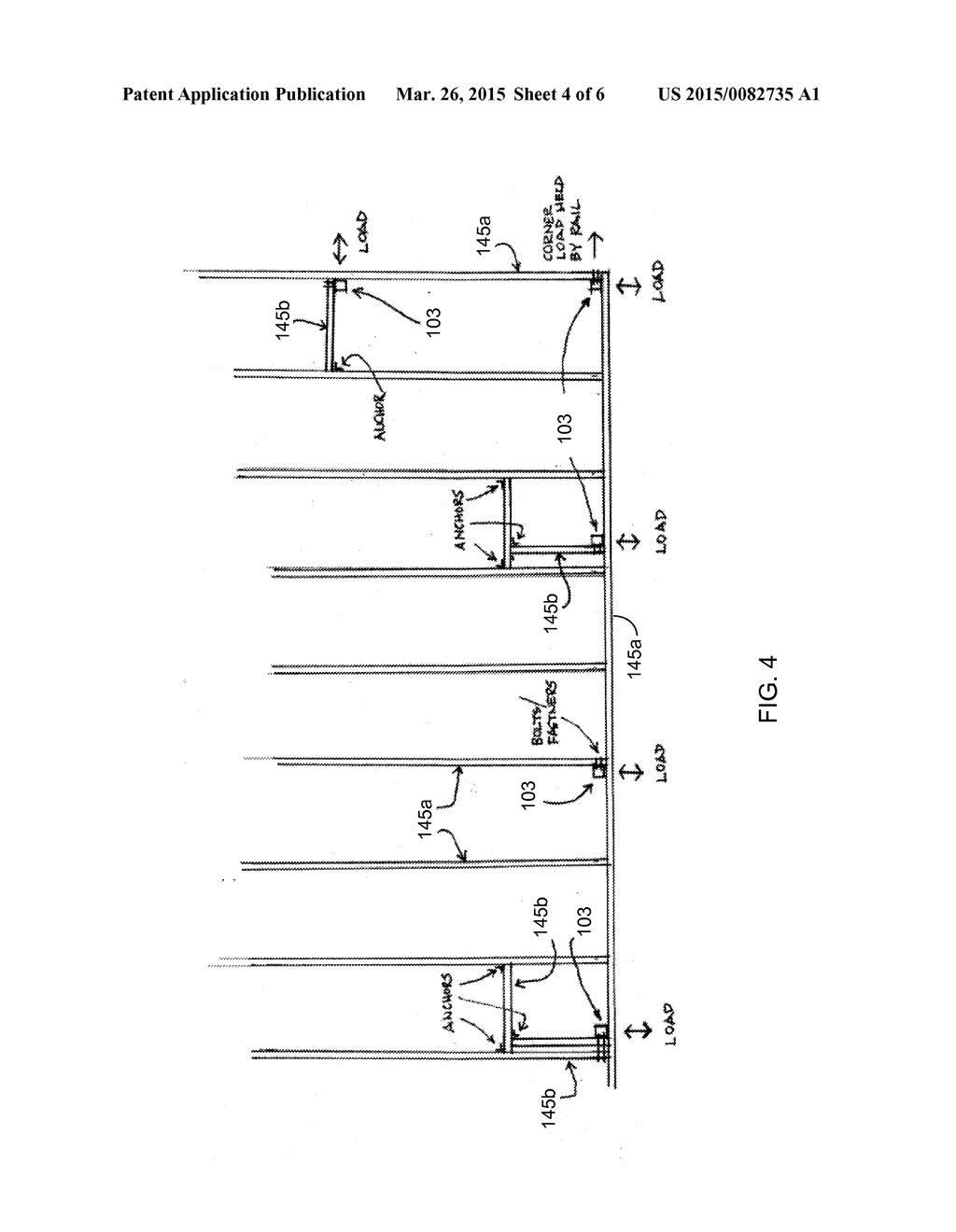 POST SUPPORT BRACKET SYSTEM - diagram, schematic, and image 05