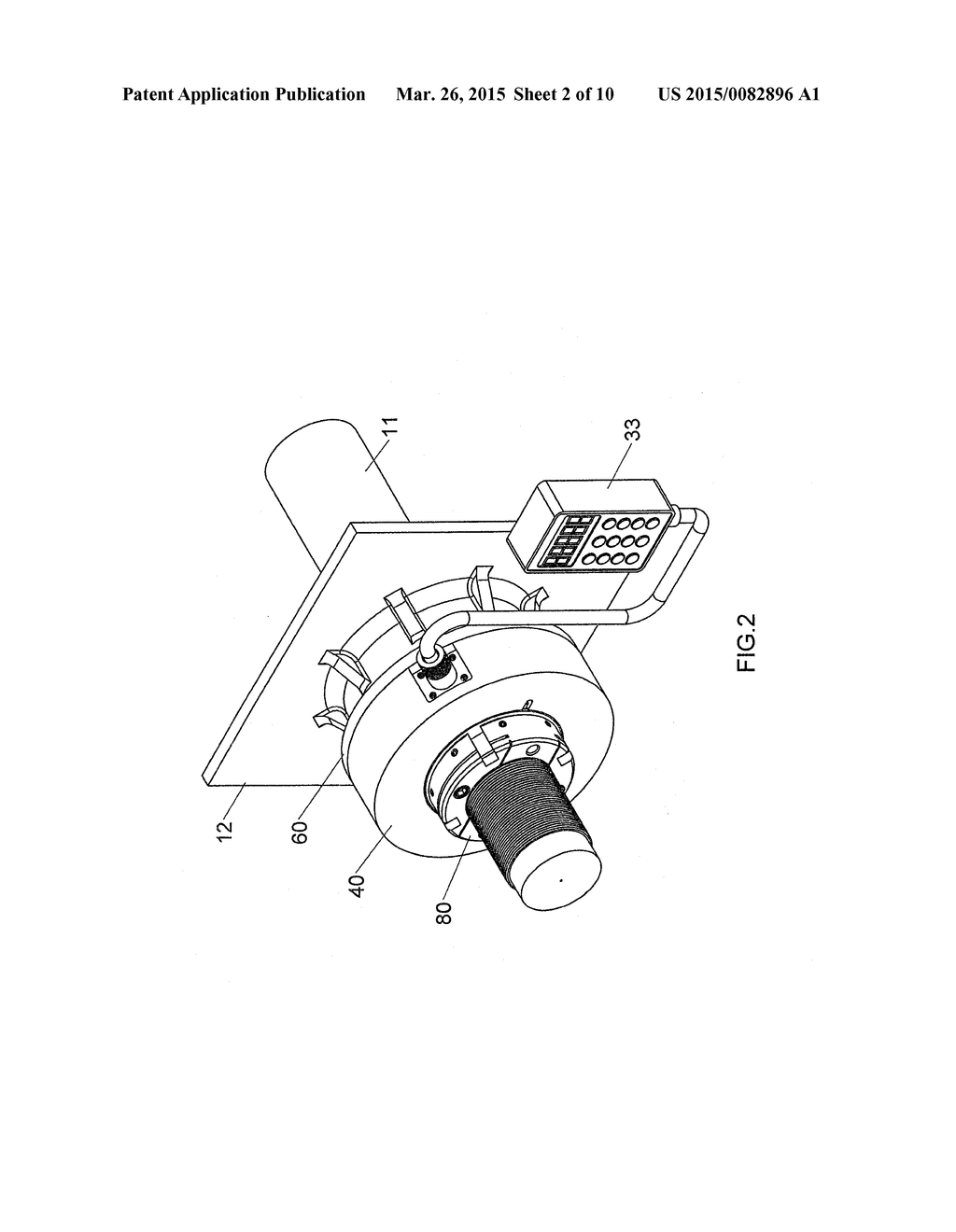 AXIAL FORCE TESTING DEVICE FOR SPINDLES OF MACHINES - diagram, schematic, and image 03