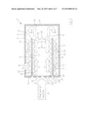 GAS POWERED HEATING UNIT AND A HEAT NOT BURN VAPORISING DEVICE diagram and image