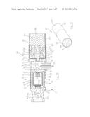 GAS POWERED HEATING UNIT AND A HEAT NOT BURN VAPORISING DEVICE diagram and image