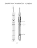 DEVICE FOR SAMPLING FLUID UNDER PRESSURE FOR GEOLOGICAL SITE DEVELOPMENT     MONITORING diagram and image