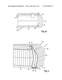 IMPACT ELEMENT AND SUPPORTING FRAME FOR A MOTOR VEHICLE diagram and image