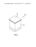 SEMI-RIGID SHIPPING CONTAINER WITH PEEL-RESEAL CLOSURE diagram and image