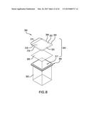 SEMI-RIGID SHIPPING CONTAINER WITH PEEL-RESEAL CLOSURE diagram and image