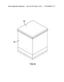 SEMI-RIGID SHIPPING CONTAINER WITH PEEL-RESEAL CLOSURE diagram and image