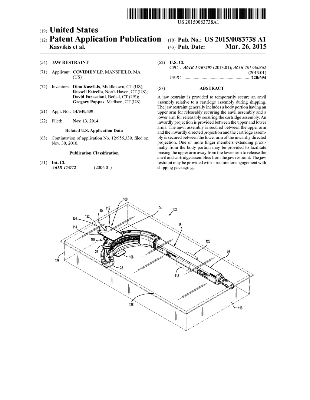 JAW RESTRAINT - diagram, schematic, and image 01