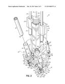 FLUID DISPENSER AND METHOD FOR SIMULTANEOUSLY DISPENSING FLUIDS FROM     MULTIPLE CARTRIDGES diagram and image