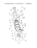 COUPLING AND UNCOUPLING MECHANISM FOR AN ONBOARD DEVICE OF A TURBOJET     ENGINE  NACELLE diagram and image