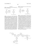 NOVEL POLYMERIZABLE MONOMER, AND MATERIAL FOR ORGANIC DEVICE, HOLE     INJECTION/TRANSPORT MATERIAL, MATERIAL FOR ORGANIC ELECTROLUMINESCENCE     ELEMENT AND ORGANIC ELECTROLUMINESCENT ELEMENT EACH COMPRISING POLYMER     (POLYMERIC COMPOUND) OF THE POLYMERIZABLE MONOMER diagram and image