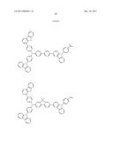 NOVEL POLYMERIZABLE MONOMER, AND MATERIAL FOR ORGANIC DEVICE, HOLE     INJECTION/TRANSPORT MATERIAL, MATERIAL FOR ORGANIC ELECTROLUMINESCENCE     ELEMENT AND ORGANIC ELECTROLUMINESCENT ELEMENT EACH COMPRISING POLYMER     (POLYMERIC COMPOUND) OF THE POLYMERIZABLE MONOMER diagram and image