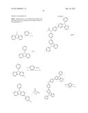 NOVEL POLYMERIZABLE MONOMER, AND MATERIAL FOR ORGANIC DEVICE, HOLE     INJECTION/TRANSPORT MATERIAL, MATERIAL FOR ORGANIC ELECTROLUMINESCENCE     ELEMENT AND ORGANIC ELECTROLUMINESCENT ELEMENT EACH COMPRISING POLYMER     (POLYMERIC COMPOUND) OF THE POLYMERIZABLE MONOMER diagram and image