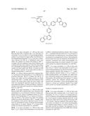 NOVEL POLYMERIZABLE MONOMER, AND MATERIAL FOR ORGANIC DEVICE, HOLE     INJECTION/TRANSPORT MATERIAL, MATERIAL FOR ORGANIC ELECTROLUMINESCENCE     ELEMENT AND ORGANIC ELECTROLUMINESCENT ELEMENT EACH COMPRISING POLYMER     (POLYMERIC COMPOUND) OF THE POLYMERIZABLE MONOMER diagram and image