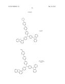 NOVEL POLYMERIZABLE MONOMER, AND MATERIAL FOR ORGANIC DEVICE, HOLE     INJECTION/TRANSPORT MATERIAL, MATERIAL FOR ORGANIC ELECTROLUMINESCENCE     ELEMENT AND ORGANIC ELECTROLUMINESCENT ELEMENT EACH COMPRISING POLYMER     (POLYMERIC COMPOUND) OF THE POLYMERIZABLE MONOMER diagram and image