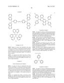 NOVEL POLYMERIZABLE MONOMER, AND MATERIAL FOR ORGANIC DEVICE, HOLE     INJECTION/TRANSPORT MATERIAL, MATERIAL FOR ORGANIC ELECTROLUMINESCENCE     ELEMENT AND ORGANIC ELECTROLUMINESCENT ELEMENT EACH COMPRISING POLYMER     (POLYMERIC COMPOUND) OF THE POLYMERIZABLE MONOMER diagram and image