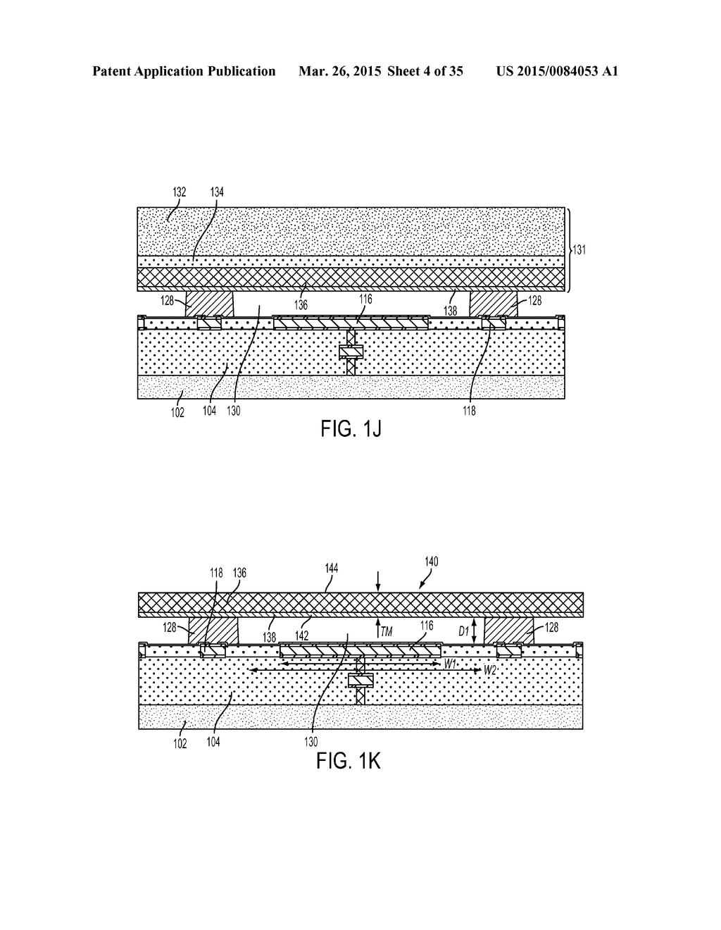 COMPLEMENTARY METAL OXIDE SEMICONDUCTOR (CMOS) ULTRASONIC TRANSDUCERS AND     METHODS FOR FORMING THE SAME - diagram, schematic, and image 05