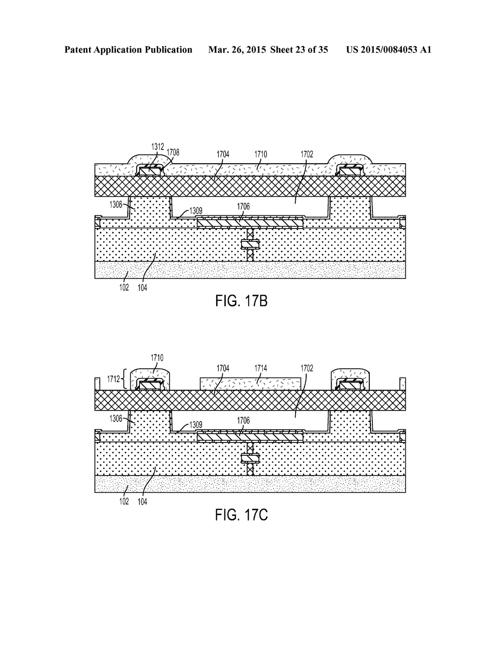 COMPLEMENTARY METAL OXIDE SEMICONDUCTOR (CMOS) ULTRASONIC TRANSDUCERS AND     METHODS FOR FORMING THE SAME - diagram, schematic, and image 24