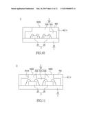 LED PACKAGE STRUCTURES FOR PREVENTING LATERAL LIGHT LEAKAGE AND METHOD OF     MANUFACTURING THE SAME diagram and image