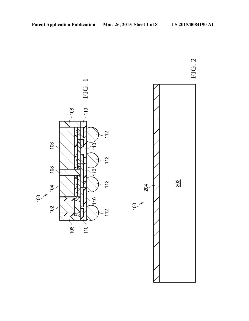 Multi-Chip Package Structure and Method of Forming Same - diagram, schematic, and image 02