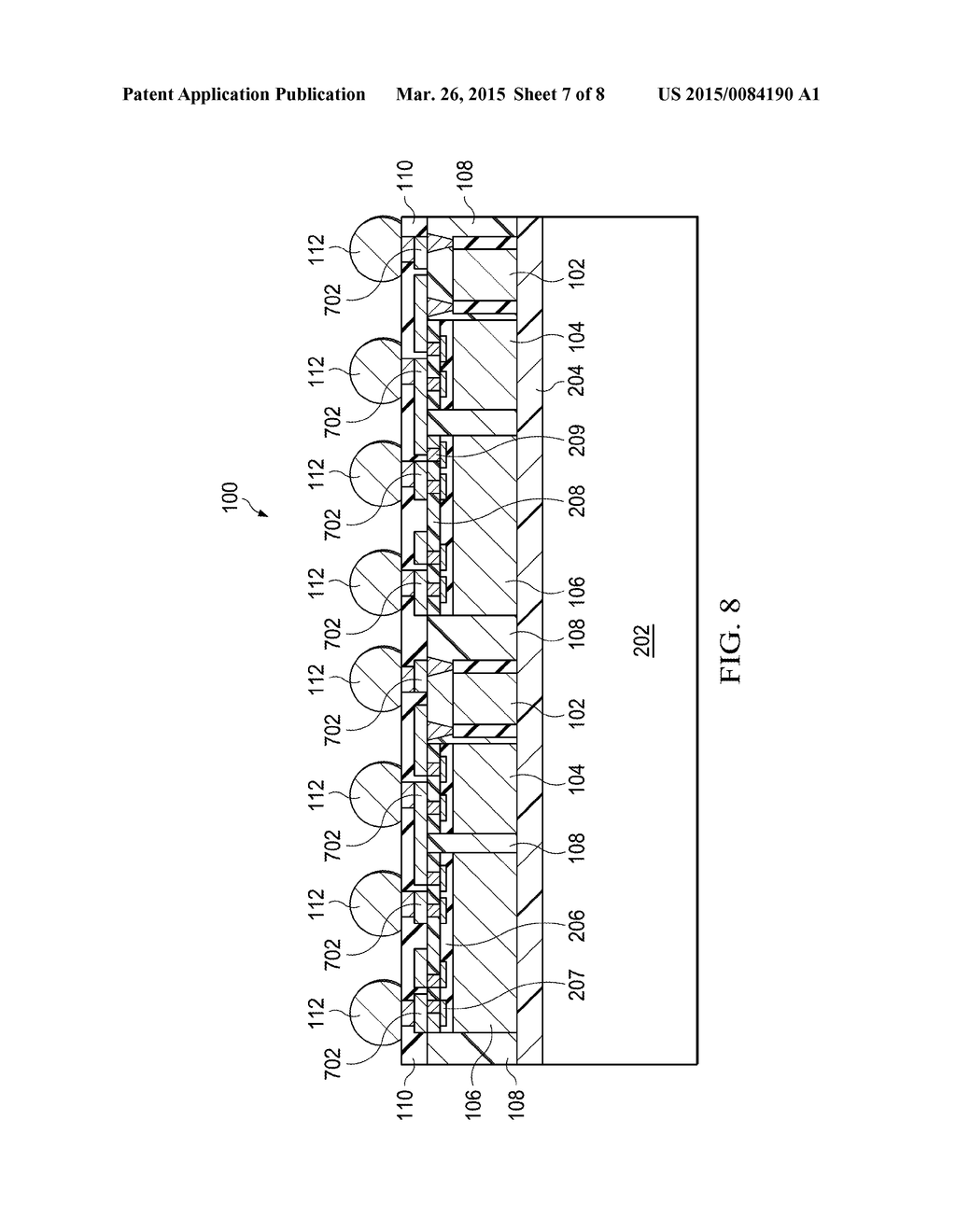 Multi-Chip Package Structure and Method of Forming Same - diagram, schematic, and image 08