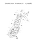 Spring Assisted Jumping Bicycle diagram and image