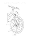 Spring Assisted Jumping Bicycle diagram and image