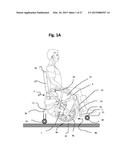 Mobile Manual Standing Wheelchair diagram and image