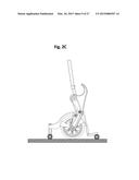 Mobile Manual Standing Wheelchair diagram and image