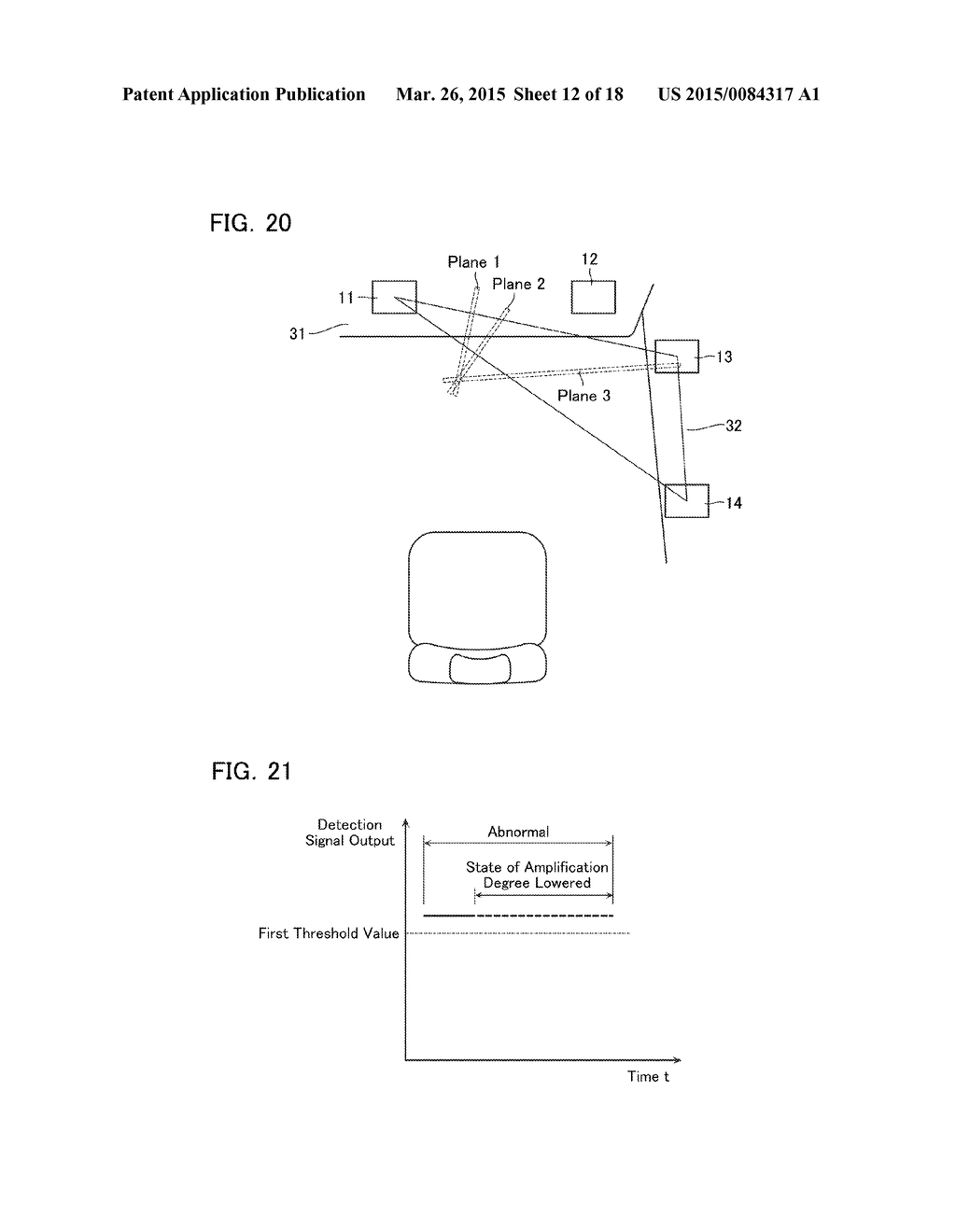 OCCUPANT POSITION DETECTION DEVICE AND AIRBAG DEPLOYMENT CONTROL SYSTEM - diagram, schematic, and image 13