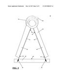 SELF-STANDING DESKTOP CALENDAR diagram and image