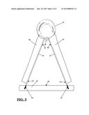 SELF-STANDING DESKTOP CALENDAR diagram and image