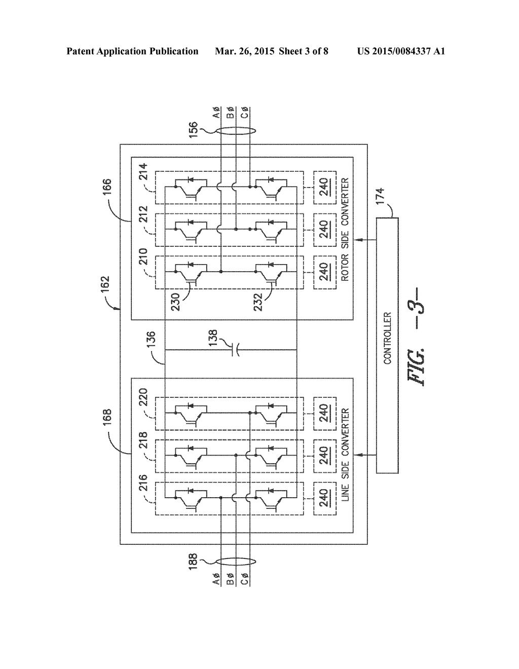 SYSTEM AND METHOD FOR CONTROLLING SWITCHING ELEMENTS WITHIN A SINGLE-PHASE     BRIDGE CIRCUIT - diagram, schematic, and image 04