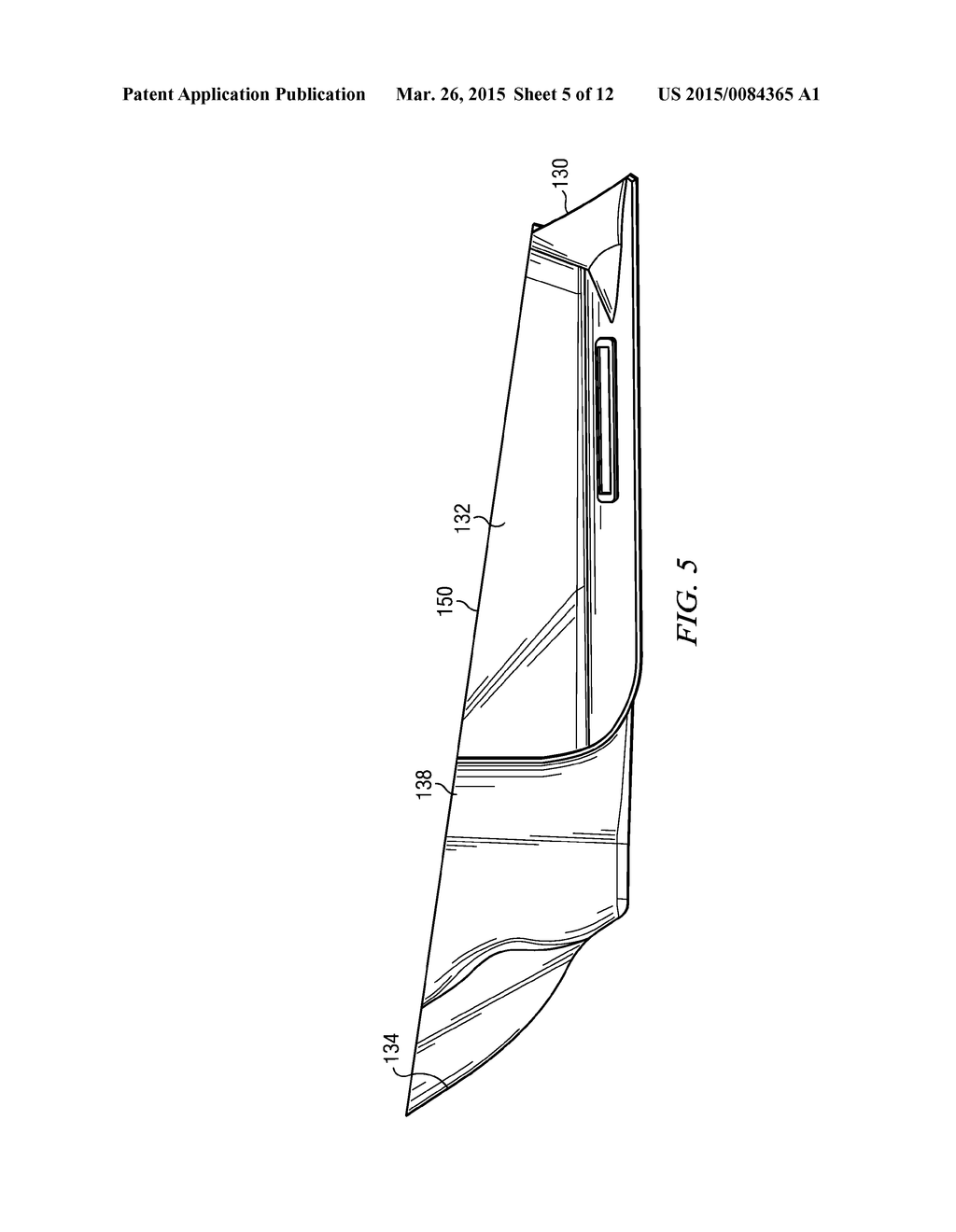 THERMOFORMED VEHICLE FLOOR TRAY WITH TREADS - diagram, schematic, and image 06