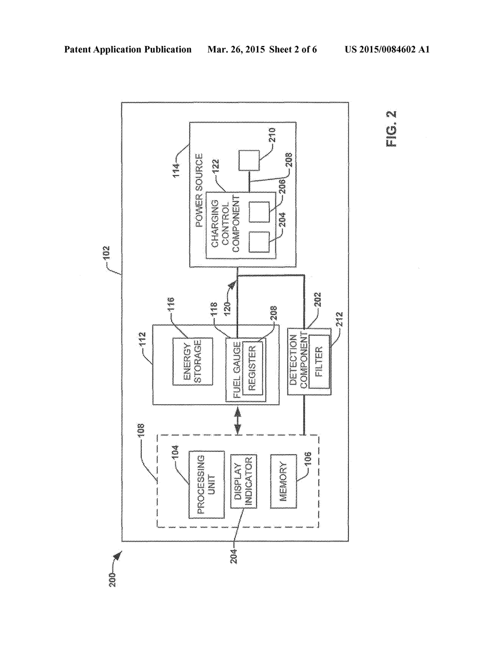 ENERGY STORAGE CHARGING FROM AN ADJUSTABLE POWER SOURCE - diagram, schematic, and image 03