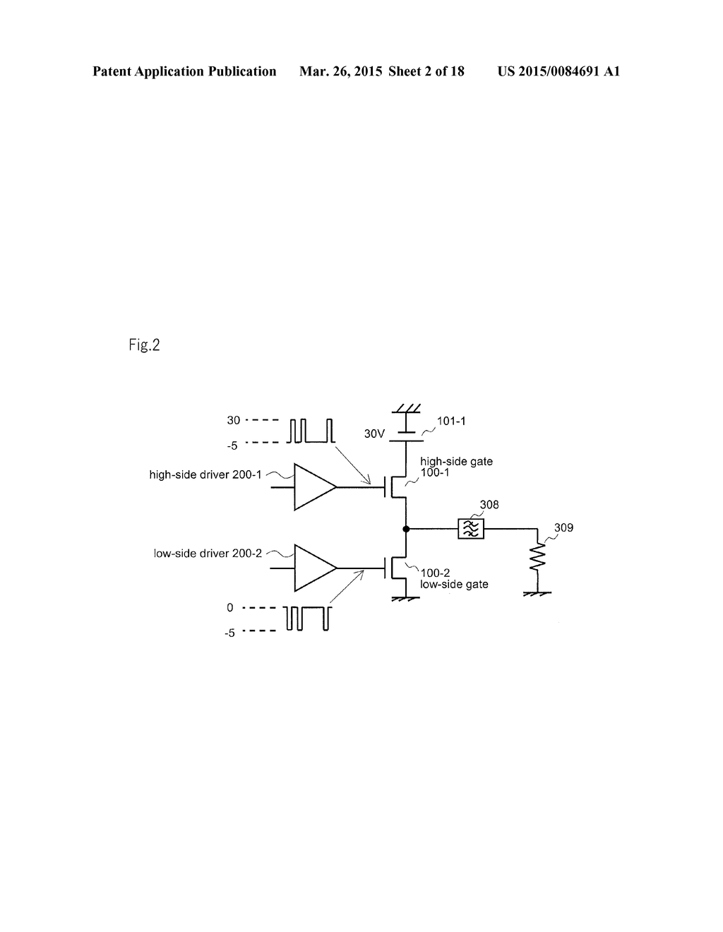 SWITCHING AMPLIFIER AND TRANSMITTER USING SAME - diagram, schematic, and image 03