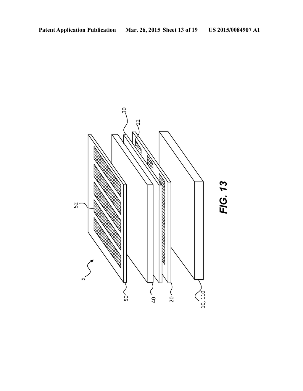 MICRO-WIRE TOUCH SCREEN WITH UNPATTERNED CONDUCTIVE LAYER - diagram, schematic, and image 14