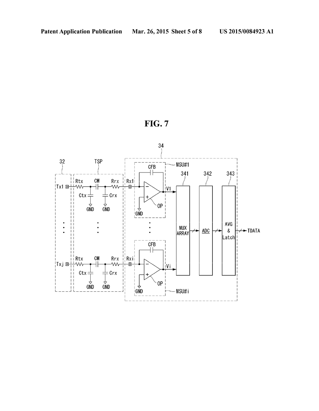 TOUCH SCREEN DRIVING DEVICE - diagram, schematic, and image 06