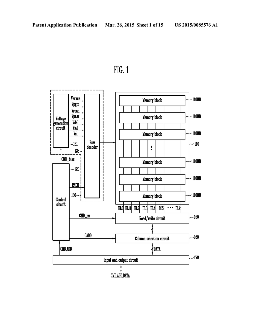 SEMICONDUCTOR MEMORY APPARATUS - diagram, schematic, and image 02