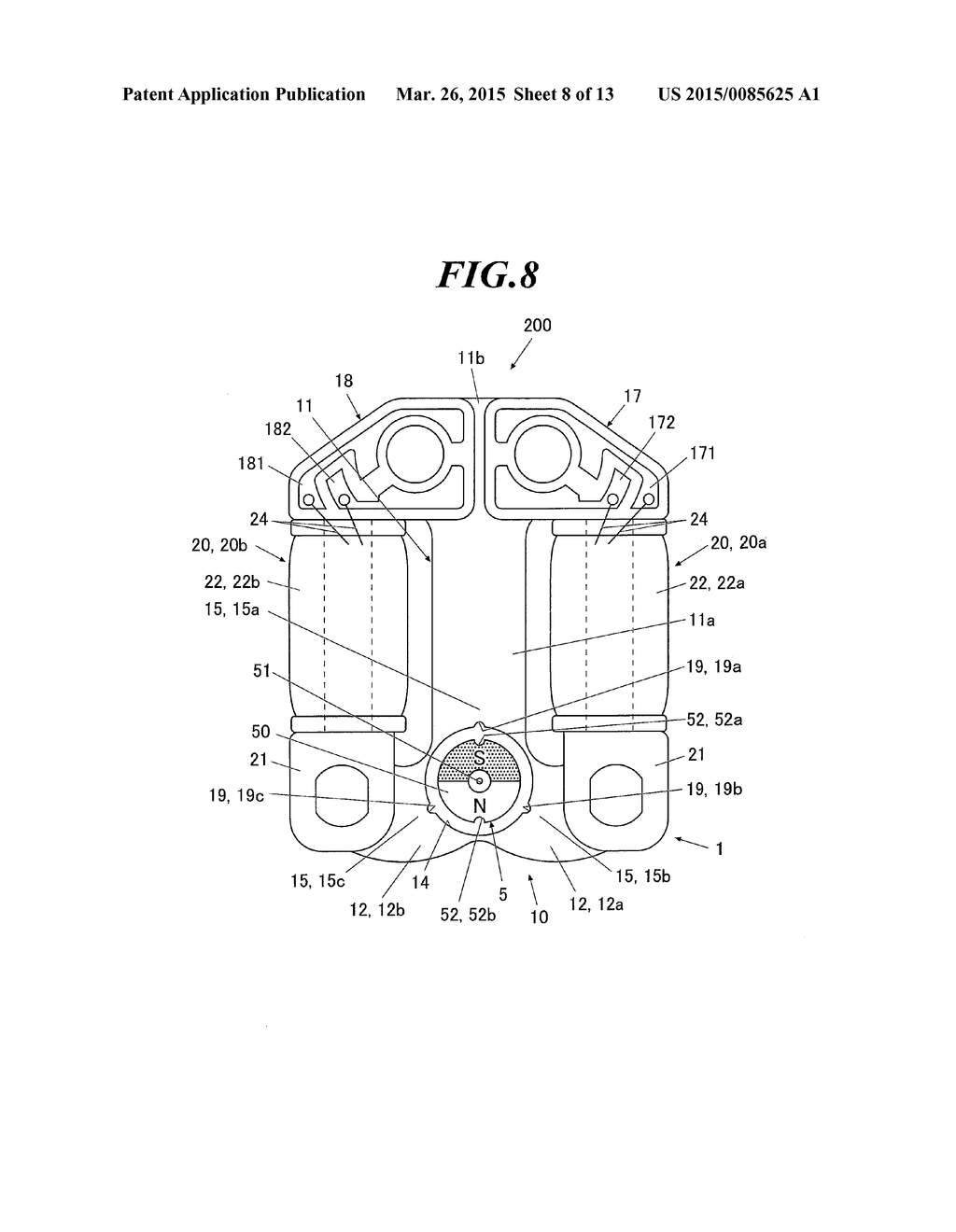 STEPPING MOTOR AND TIMEPIECE PROVIDED WITH STEPPING MOTOR - diagram, schematic, and image 09