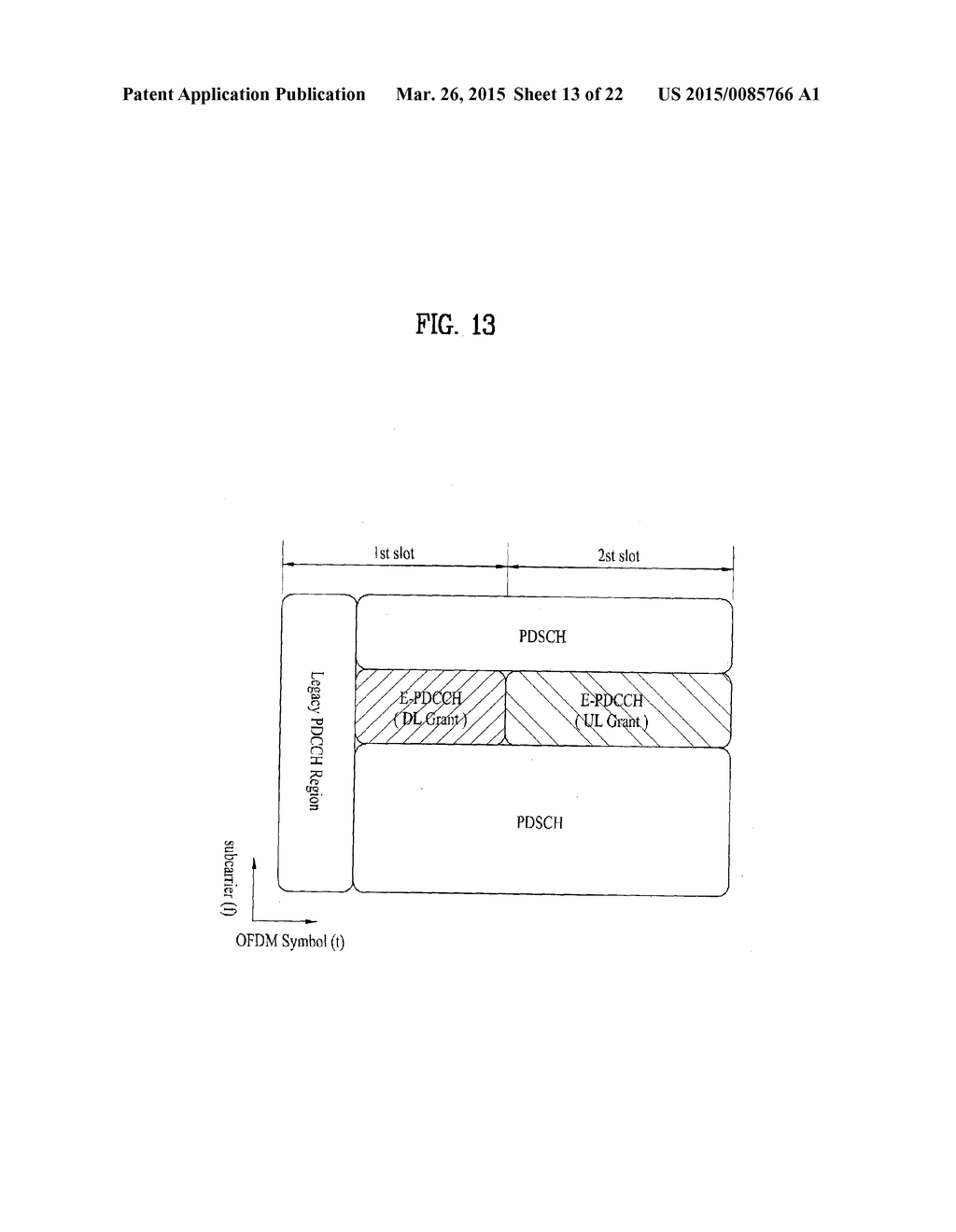 METHOD FOR MULTIPLEXING CONTROL INFORMATION AT BASE STATION IN WIRELESS     COMMUNICATION SYSTEM AND APPARATUS FOR THE SAME - diagram, schematic, and image 14