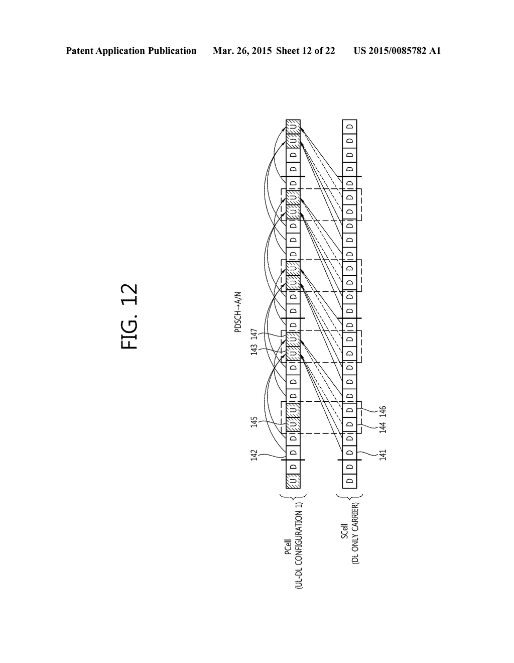 METHOD AND APPARATUS FOR MAKING HARQS IN CARRIER AGGREGATION SYSTEMS - diagram, schematic, and image 13