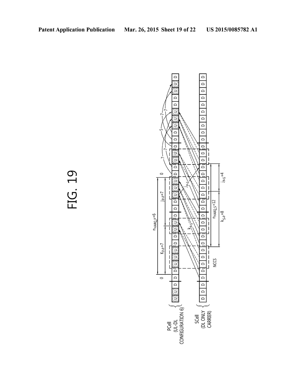 METHOD AND APPARATUS FOR MAKING HARQS IN CARRIER AGGREGATION SYSTEMS - diagram, schematic, and image 20