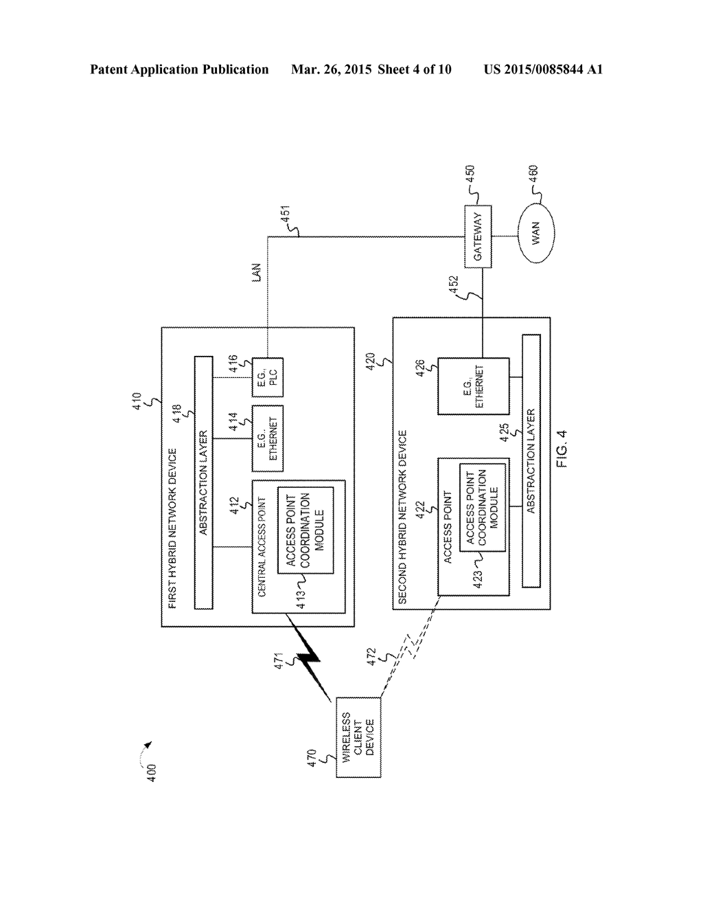 ACCESS POINT COORDINATED RE-ASSOCIATION OF WIRELESS DEVICES - diagram, schematic, and image 05