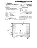 Chip with a Micro-Electromechanical Structure and Covering Element, and a     Method for the Production of Same diagram and image