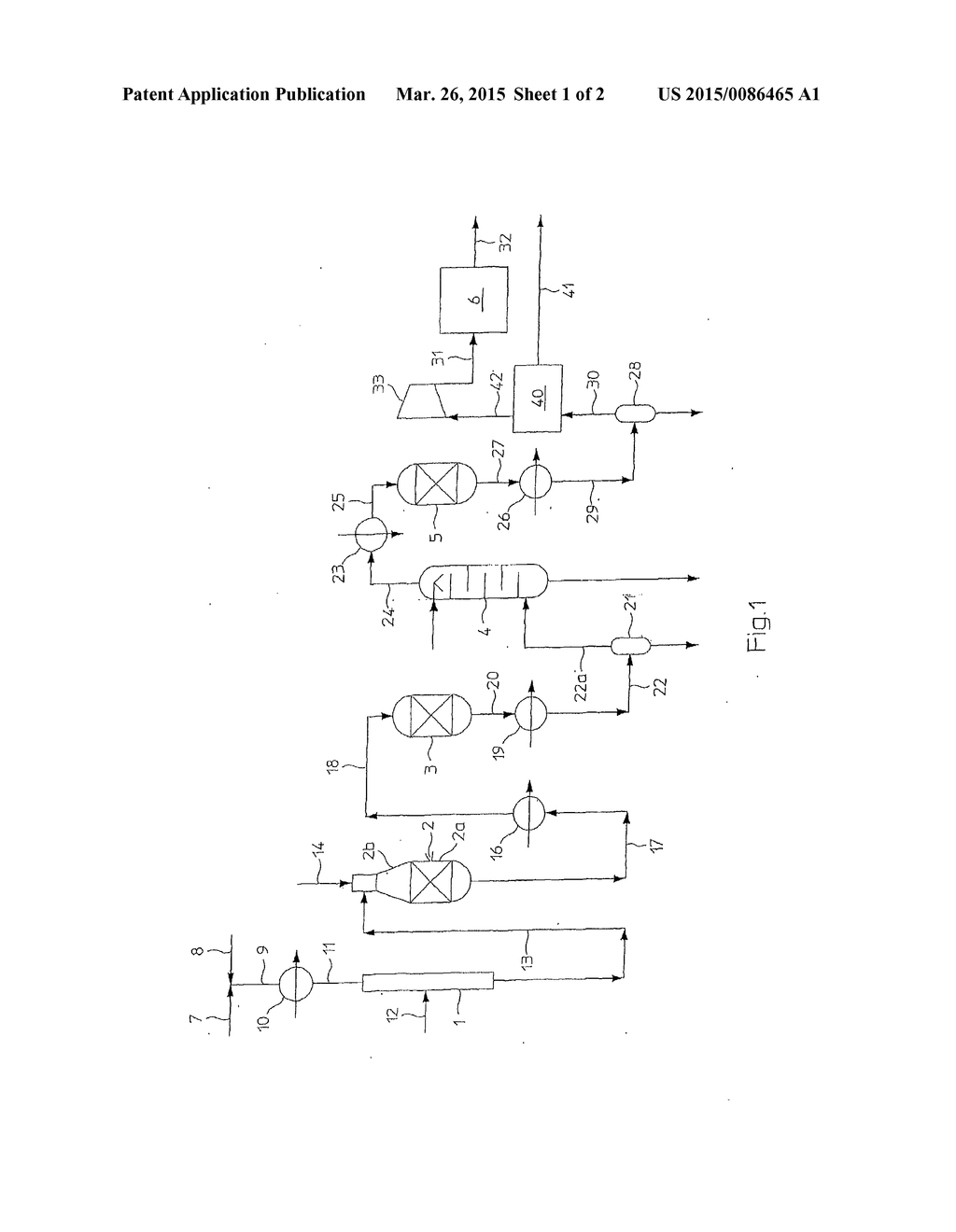 Process for Producing Ammonia Synthesis Gas - diagram, schematic, and image 02