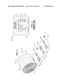 COMBINED RECEIPT AND LABEL ROLL HAVING OPTIMAL ADHESIVE PATCH PATTERNS AND     A METHOD OF MANUAFACTURING THEREOF diagram and image