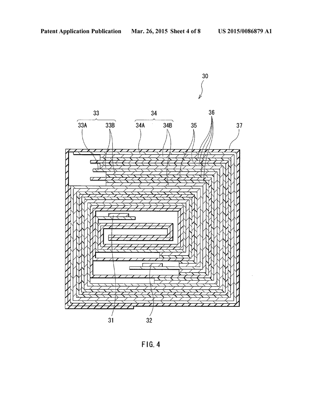 ANODE AND METHOD OF MANUFACTURING THE SAME, AND BATTERY AND METHOD OF     MANUFACTURING THE SAME - diagram, schematic, and image 05