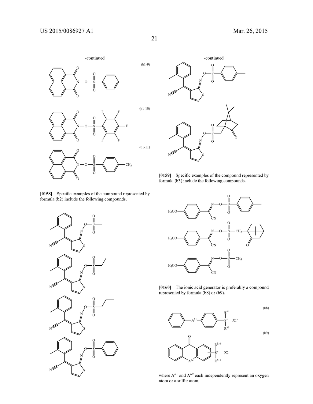 PHOTORESIST COMPOSITION - diagram, schematic, and image 23