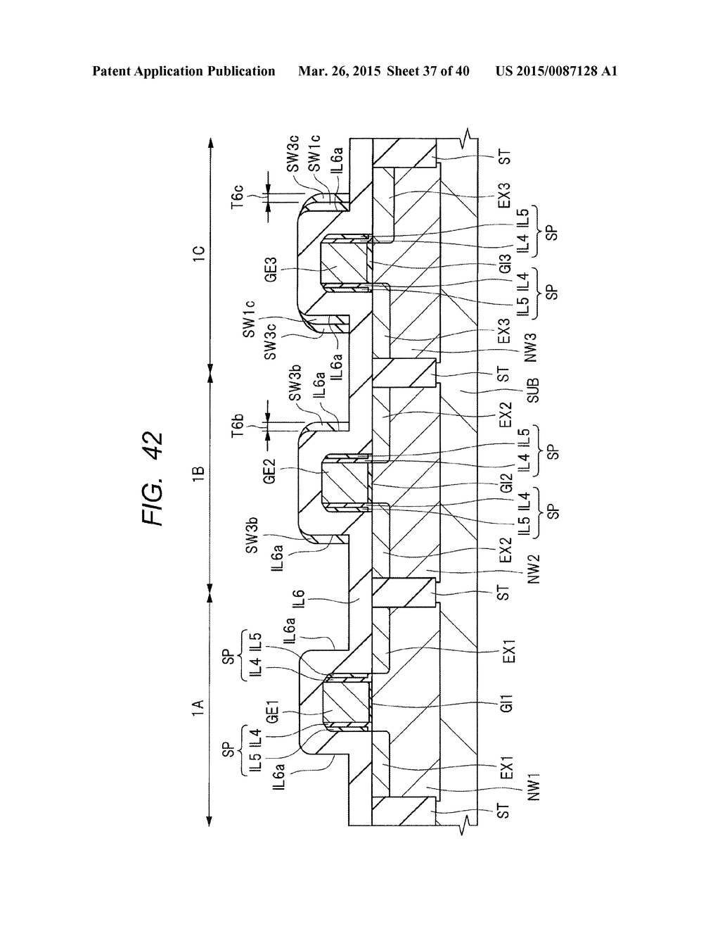 METHOD OF MANUFACTURING A SEMICONDUCTOR DEVICE THAT INCLUDES A MISFET - diagram, schematic, and image 38
