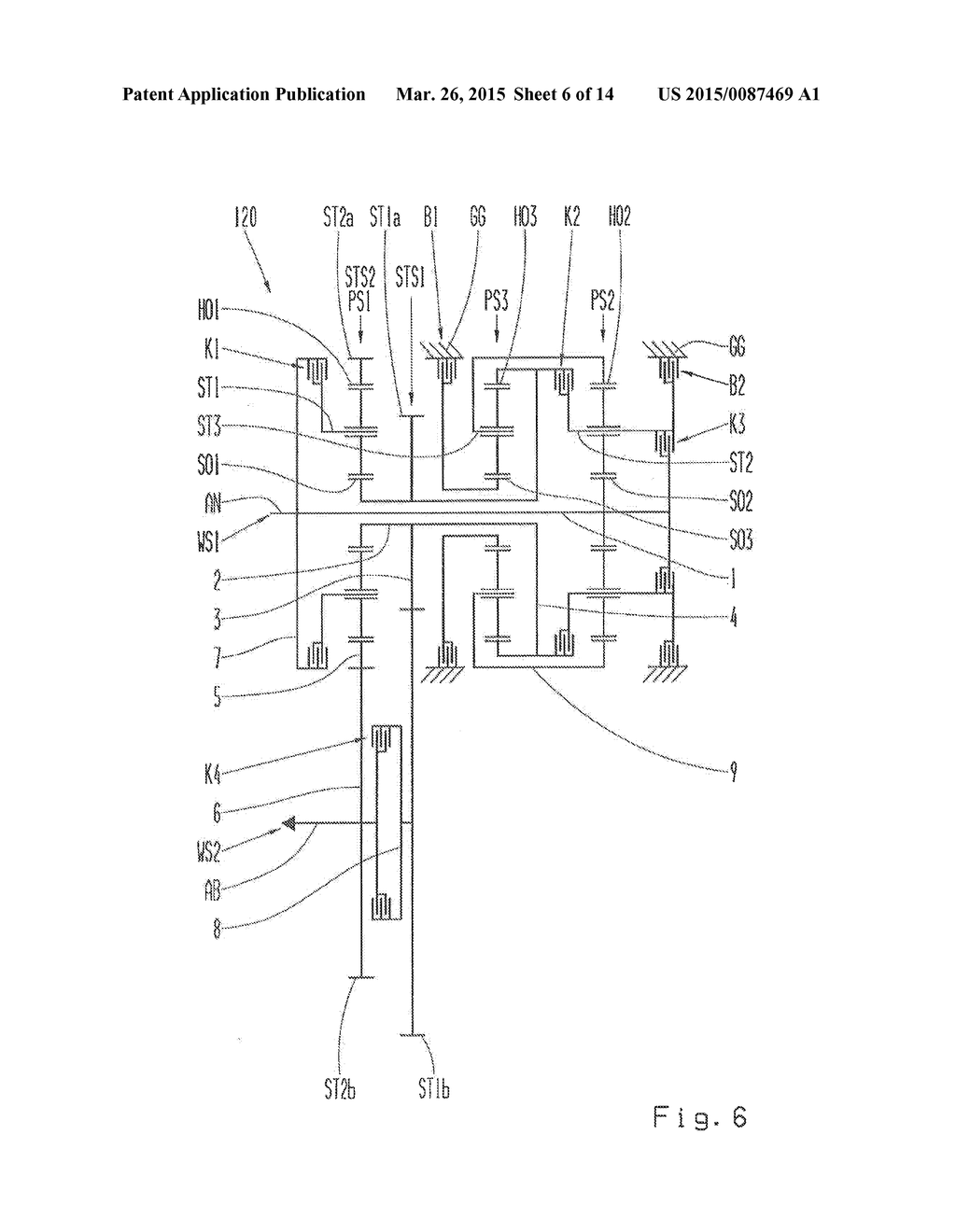 MULTI-STAGE POWER-SHIFT TRANSMISSION - diagram, schematic, and image 07